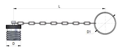 3343-1 3343 - RVS Stofkap