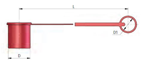 9355-1 9355 Stofkap Flat Face