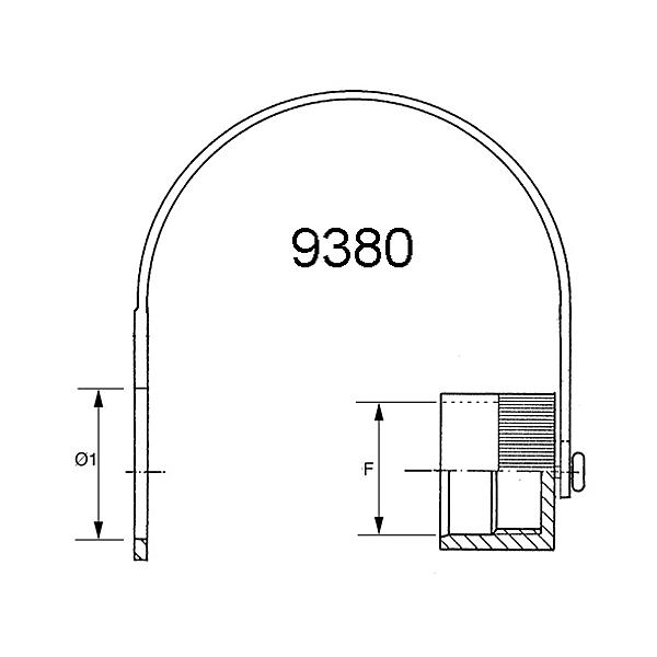9380-1 9380 - PE Stofkap