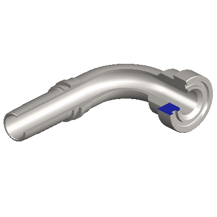 8793-1-16-12 8793 CAT flensaansluiting, FL-TYPE CAT-90 (STAAL)