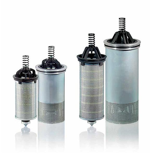 Filtre de retour (reservoir butée)