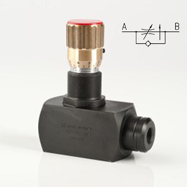 7606-11-04 7606-11 Flow control valve, pressure compensated