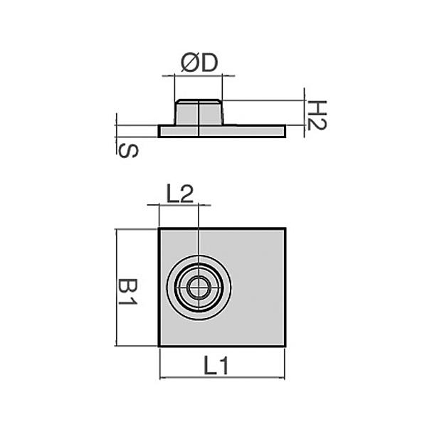3920-01 3920 Standard weldplate